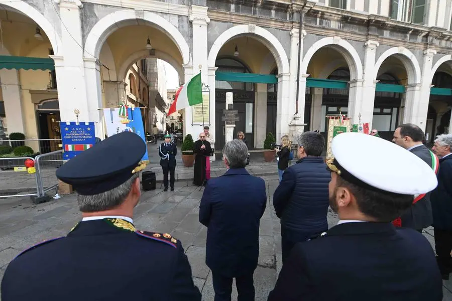 CRONACA BRESCIA PIAZZA LOGGIA COMMEMORAZIONE VITTIME TERRORISMO PER CARINI 09-05-2025 MARCO ORTOGNI NEW EDEN GROUP