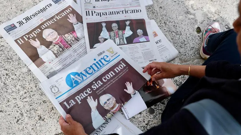Papa Leone XIV, le prime pagine dei giornali del mondo