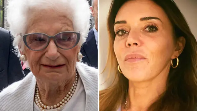 COMBO LILIANA SEGRE - CECILIA PARODI La foto di Cecilia Parodi è stata presa dal suo profilo Facebook La foto di Liliana Segre è stata presa dal nostro archivio