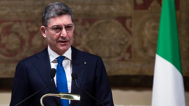 Il capo della Polizia Vittorio Pisani durante la presentazione del libro,“Fecero la scelta giusta”, presso la Camera deiDeputati, Roma, 13 febbraio 2025. ANSA/ANGELO CARCONI