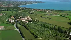 PROVINCIA Brescia dal cielo - Lonato - Panoramica della periferia