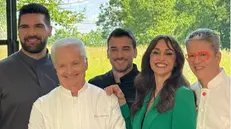 Iginio Massari nel cast di Bake Off - Foto tratta da Instragram