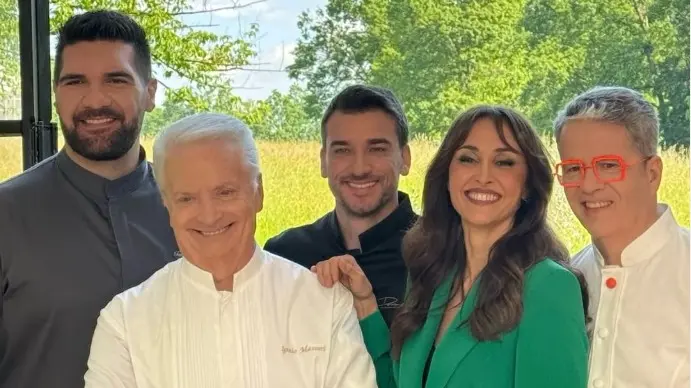 Iginio Massari nel cast di Bake Off - Foto tratta da Instragram