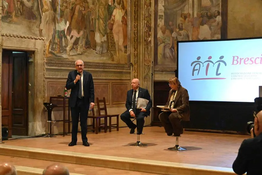 A Giovanni Allevi il premio dell'Ail, la consegna in San Cristo