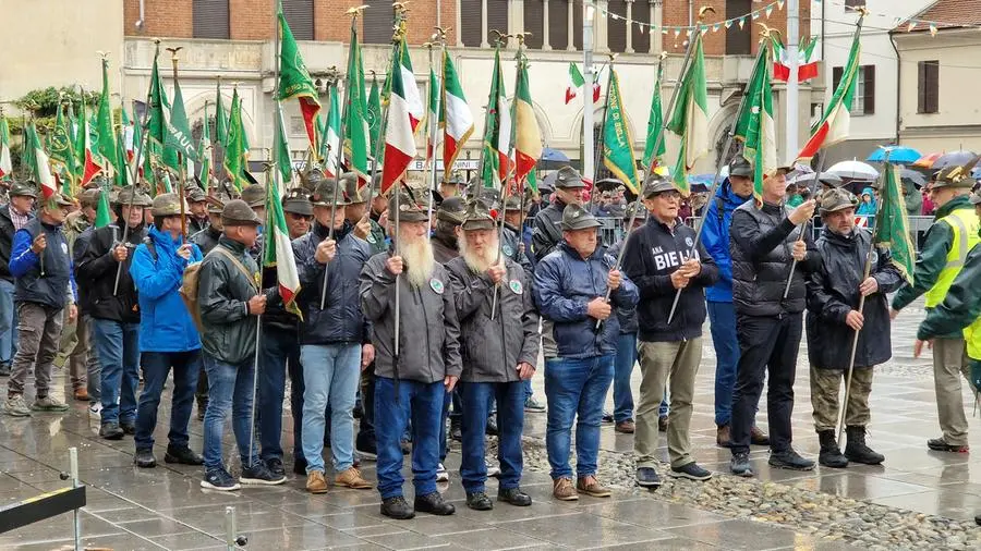 Adunata nazionale degli Alpini a Biella, il primo giorno