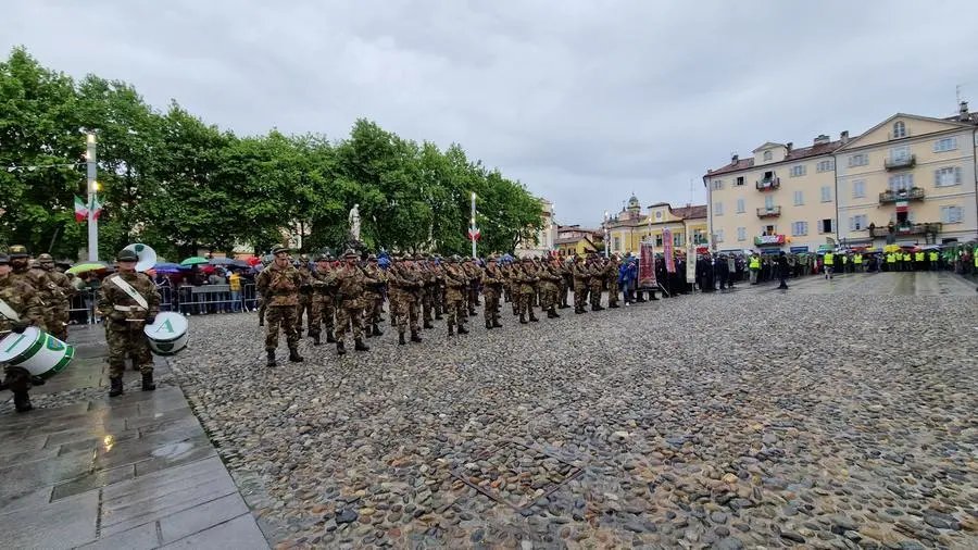 Adunata nazionale degli Alpini a Biella, il primo giorno