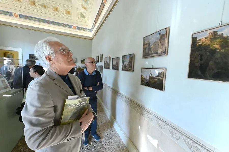 SPETTACOLI BRESCIA ATENEO DI BRESCIA INAUGURAZIONE MOSTRA DI GIOVANNI RENICA  1808-1884 NELLA FOTO MOMENTI DELL'INAUGURAZIONE E OPERE ESPOSTE  9/05/2025 newreporter©favretto