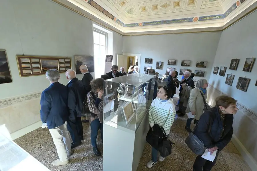 SPETTACOLI BRESCIA ATENEO DI BRESCIA INAUGURAZIONE MOSTRA DI GIOVANNI RENICA  1808-1884 NELLA FOTO MOMENTI DELL'INAUGURAZIONE E OPERE ESPOSTE  9/05/2025 newreporter©favretto