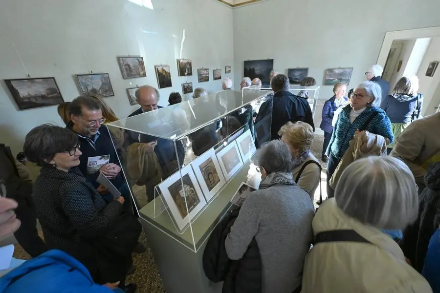 SPETTACOLI BRESCIA ATENEO DI BRESCIA INAUGURAZIONE MOSTRA DI GIOVANNI RENICA  1808-1884 NELLA FOTO MOMENTI DELL'INAUGURAZIONE E OPERE ESPOSTE  9/05/2025 newreporter©favretto