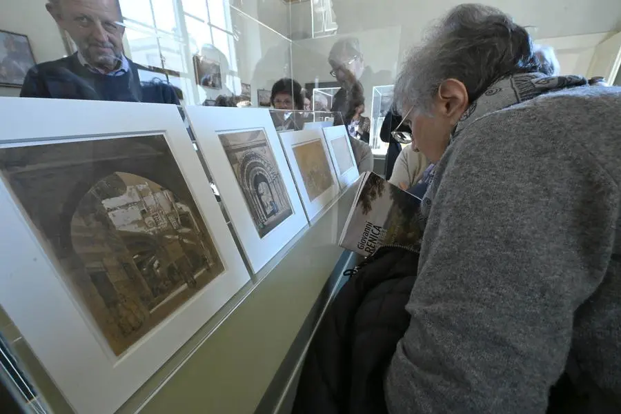 SPETTACOLI BRESCIA ATENEO DI BRESCIA INAUGURAZIONE MOSTRA DI GIOVANNI RENICA  1808-1884 NELLA FOTO MOMENTI DELL'INAUGURAZIONE E OPERE ESPOSTE  9/05/2025 newreporter©favretto