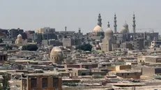 epa10802656 A general view of Cairo's old burial grounds in Cairo, Egypt 16 August 2023. According to the Egyptian Constitution, 03 December 2023 is the deadline for opening Egypt's presidential elections candidacy, which will be held in 2024. EPA/KHALED ELFIQI