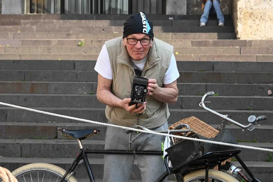 «Blu in bici», con la due ruote in centro a Brescia