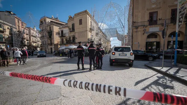Sparatoria Monreale tre morti e due feriti, 27 aprile 2025 Palermo. ANSA/IGOR PETYX