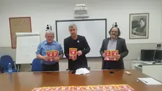 Da sinistra Bertoli, Scotto e Pagani - © www.giornaledibrescia.it