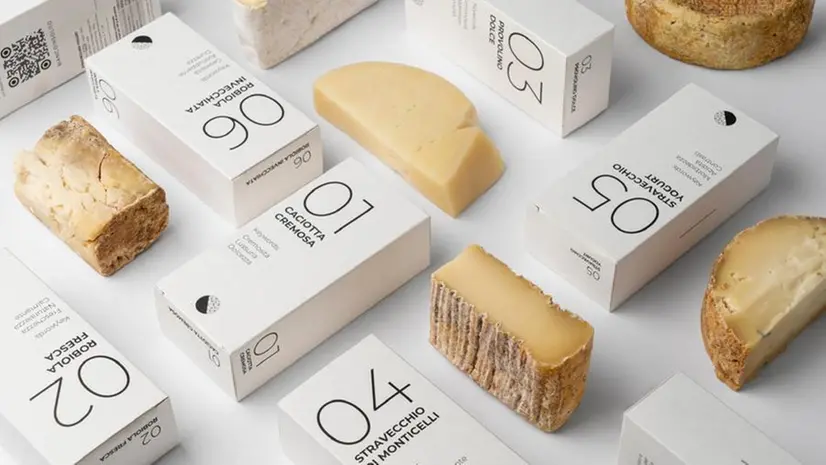 La «Beautification of Cheese» - Foto Instagram @biancoinsolito