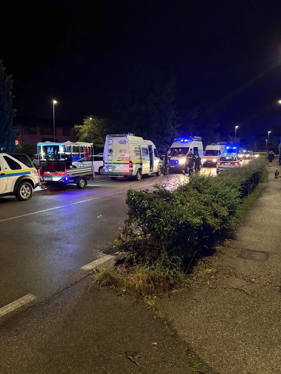 I danni provocati dall'acquazzone a Sirmione