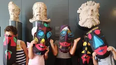 Uno scatto della scorsa edizione dei Summer Camp organizzati da Fondazione Brescia Musei