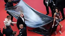 Winnie Harlow al Festival di Cannes - Foto Ansa