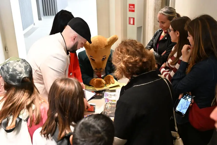 Geronimo Stilton alla Pinacoteca Tosio Martinengo