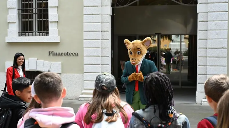 Geronimo Stilton alla Pinacoteca Tosio Martinengo
