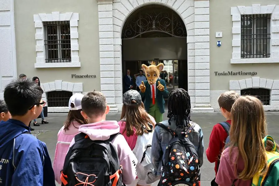 Geronimo Stilton alla Pinacoteca Tosio Martinengo
