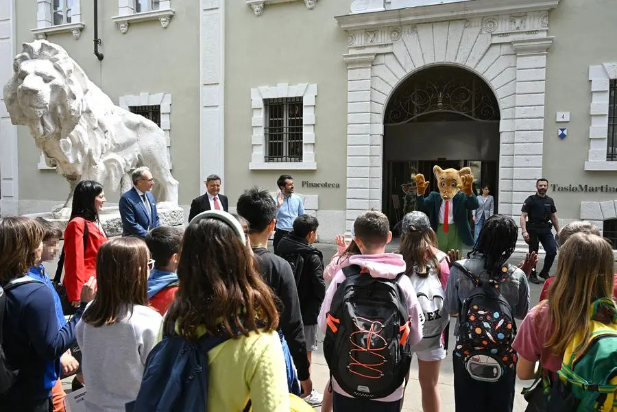 Geronimo Stilton alla Pinacoteca Tosio Martinengo