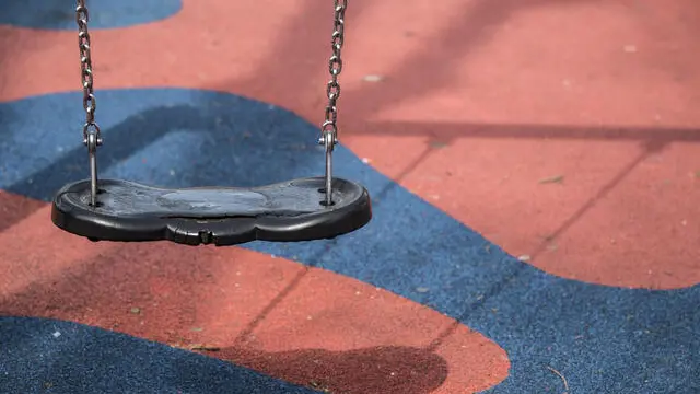 An empty children's playground due to the rules against coronavirus in Genova, Italy, 30 March 2020. Countries around the world are taking measures to stem the widespread of the SARS-CoV-2 coronavirus which causes the Covid-19 disease. ANSA/LUCA ZENNARO