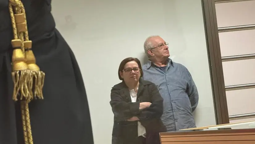 Rosa e Olindo in aula