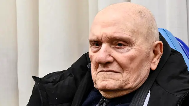 Rodolfo Fiesoli durante l’audizione alla Camera dei Deputati nella Commissione d’inchiesta sui fatti accaduti presso la Comunità Il Forteto, Roma, 6 marzo 2025. ANSA/RICCARDO ANTIMIANI