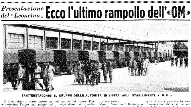 All'Om presentato il Leoncino © www.giornaledibrescia.it