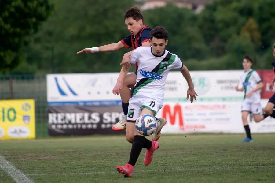 SPORT CALCIO NAVE SPORT GIOVANI SEMIFINALE COPPA BRESCIA GIOVANISSIMI NEXT GEN UNDER 14 DARFO BOARIO VOLUNTAS MONTICHIARI NELLA FOTO FASE DI GIOCO 13-05-2025 PIERPAOLO PAPETTI AGENZIA NEWREPORTER