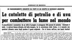 La pagina del Giornale di Brescia del 15 maggio 1976 © www.giornaledibrescia.it