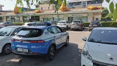 L'intervento della Polizia dopo il furto - © www.giornaledibrescia.it