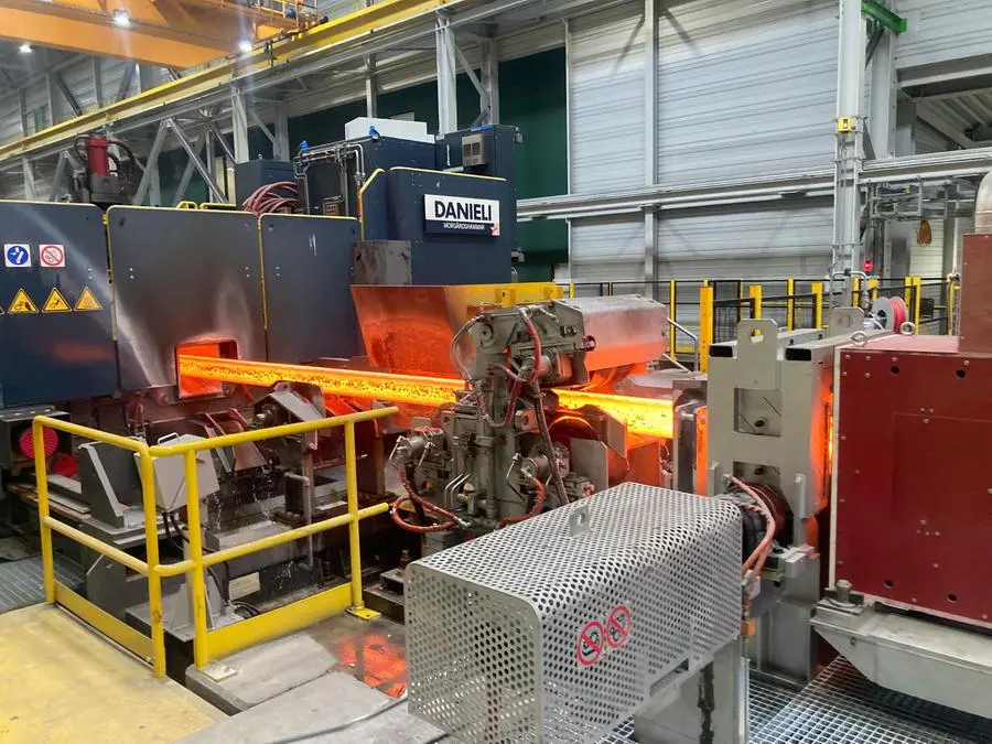 Il nuovo laminatoio Feralpi Stahl in Sassonia