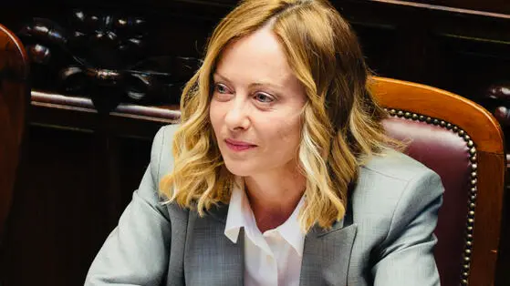 Italian Prime Minister, Giorgia Meloni, attends the premier time at the Chambre of Deputies in Rome, Italy, 14 May 2025. ANSA/UFFICO STAMPA PALAZZO CHIGI/FILIPPO ATTILI +++ ANSA PROVIDES ACCESS TO THIS HANDOUT PHOTO TO BE USED SOLELY TO ILLUSTRATE NEWS REPORTING OR COMMENTARY ON THE FACTS OR EVENTS DEPICTED IN THIS IMAGE; NO ARCHIVING; NO LICENSING +++ NPK +++