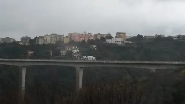 Temporali e vento forte a Catanzaro.