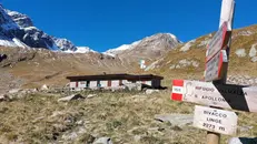 Il bivacco Linge - Foto d'archivio