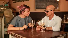 L'attore hollywoodiano Stanley Tucci