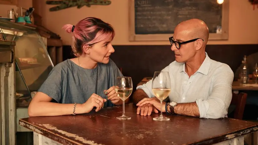 L'attore hollywoodiano Stanley Tucci