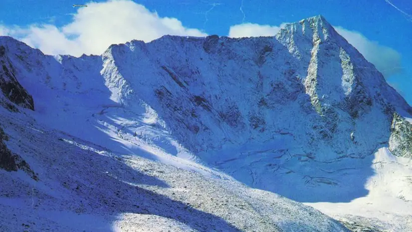 Uno scorcio del ghiacciaio dell'Adamello