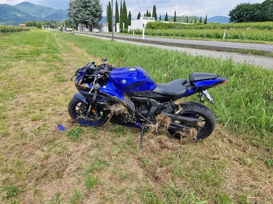L'incidente a Camignone di Passirano
