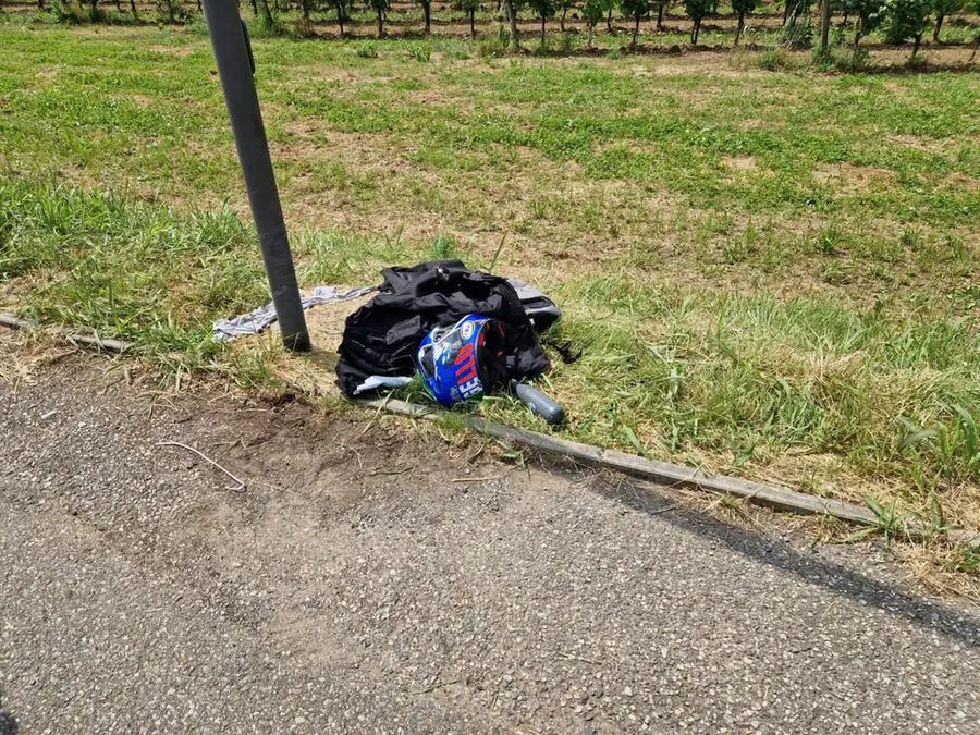 L'incidente a Camignone di Passirano