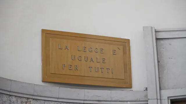 Foto Zambello Lorenzo ANSA Generiche Alto Adige Bolzano Aule Processo Tribunale di Bolzano Procura della Repubblica Corte d'Assise