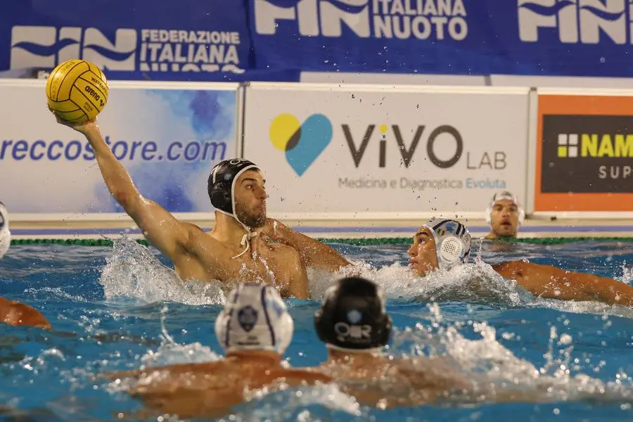 Pallanuoto, gli scatti di Pro Recco-An Brescia