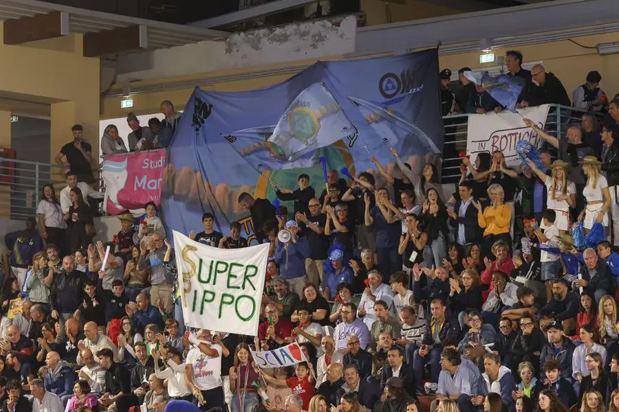 Pallanuoto, gli scatti di Pro Recco-An Brescia
