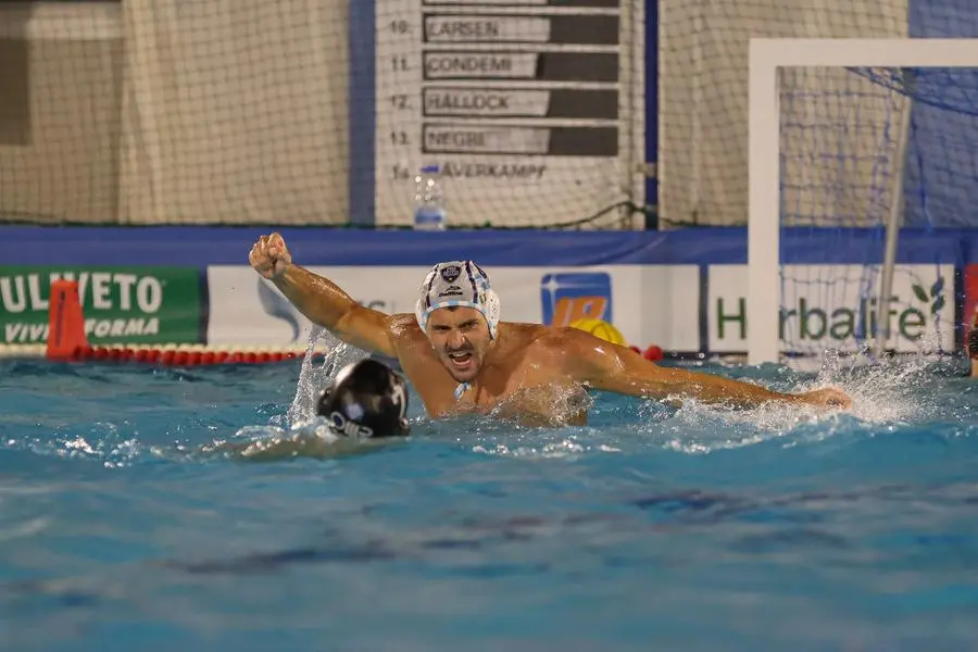 Pallanuoto, gli scatti di Pro Recco-An Brescia