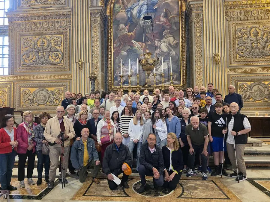 A Roma durante il Conclave: il gruppo di pellegrini di Cristo Re