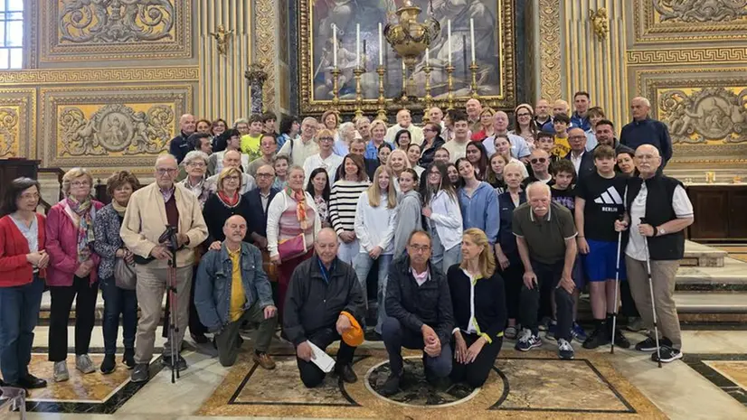 A Roma durante il Conclave: il gruppo di pellegrini di Cristo Re
