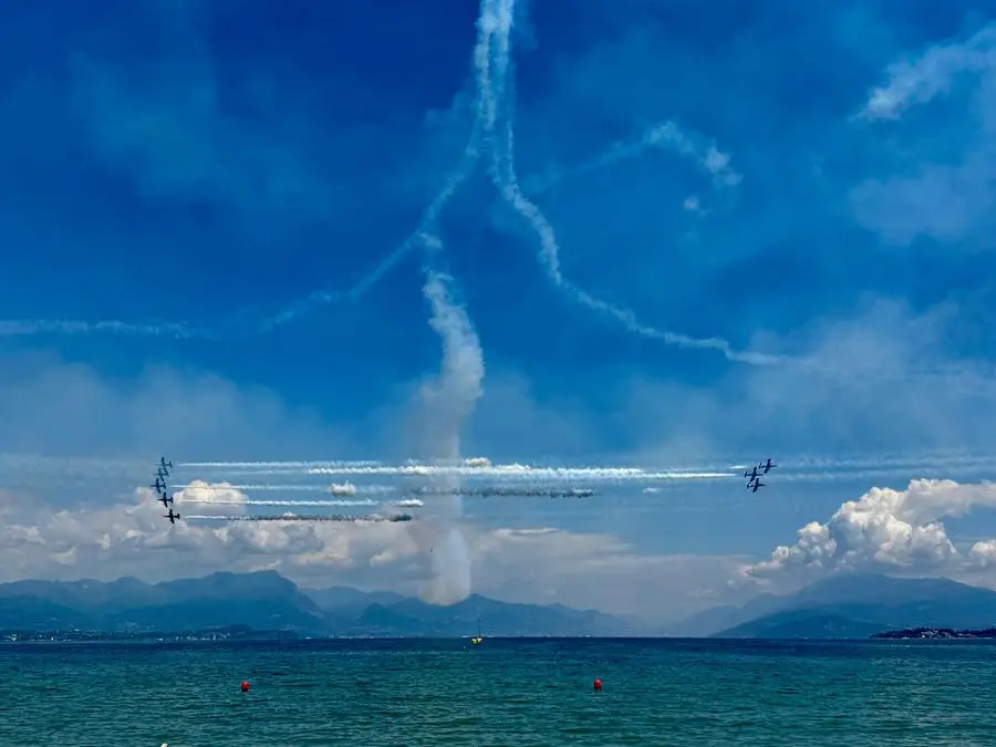 A Desenzano l'anteprima dell’Air Show del Garda: è già spettacolo