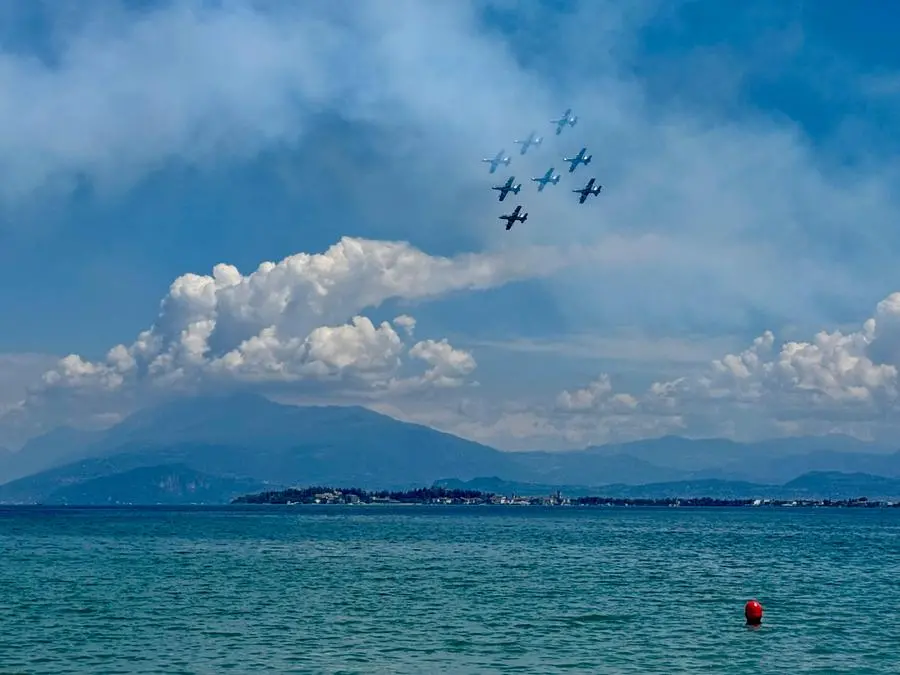 A Desenzano l'anteprima dell’Air Show del Garda: è già spettacolo